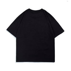 Camiseta Personalizada con Estampado Puff para Hombre, Camiseta Oversize de Algodón Estilo Urbano, Venta al Por Mayor, Camiseta con Estampado Puff de Alta Calidad, Logotipo Personalizado - Product Image 3