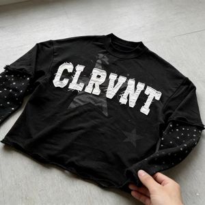 T-shirt Homme Streetwear Rétro Personnalisé Effet Vieilli avec Patch Brodé Hip Hop Double Couche Manches Courtes Coupe Classique 100% Coton 220g - Product Image 1