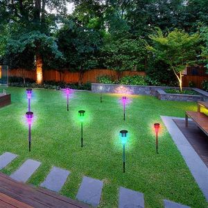 10 Pezzi Luci Solari a LED per Giardino, Lampade da Esterno per Prato e Paesaggio, Facile Installazione - Product Image 2