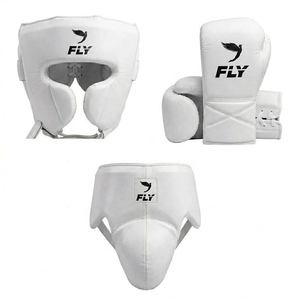 Nuevo Set de Entrenamiento de Boxeo de Cuero Hecho a Medida, Guantes de Kickboxing Súper Cómodos con Cordones, Último Modelo de Set de Boxeo Fly - Product Image 6