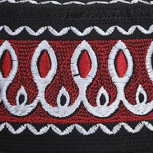 Chapeau de prière musulman pour hommes, casquette brodée, couvre-chef islamique, casquettes pour adultes, disponible en version premium, casquettes musulmanes, services OEM - Product Image 5