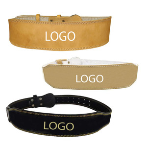 Premium Quality Custom Made Fitness Workout Leather <b>Belt</b> Heavy Duty Non-Slip Adjustable for Weight Lifting Training Best Selling - Product Image 2