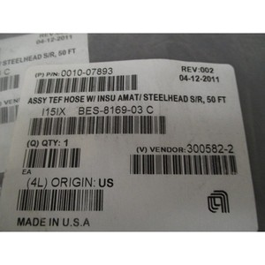 ชุดประกอบสายท่อ TEF รุ่น AMAT 0010-07893 พร้อมฉนวน AMAT - อุปกรณ์และอะไหล่เซมิคอนดักเตอร์ระดับโลกที่เชื่อถือได้ - Product Image 5