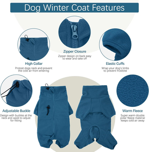 <b>Dog</b> <b>Clothes</b> Autumn Winter Season Wear Windproof Pet Romper Jackets for Pets Low Price Skiing <b>Clothes</b> <b>Dog</b> Coats & Jacket - Product Image 2