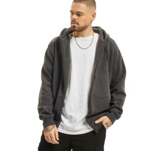 Sudaderas con capucha térmicas de gran tamaño con hombros caídos de felpa francesa de algodón de alta calidad al por mayor, sudaderas con capucha personalizadas Unisex lisas - Product Image 1
