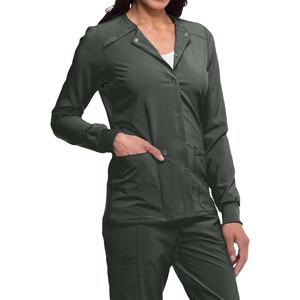 Ensembles de Blouses Médicales Multi-Couleurs de Haute Qualité pour Infirmières et Médecins, Uniformes à Manches Longues pour Femmes, en Tissu Jersey, Tenue Médicale - Product Image 1