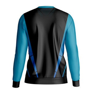 Camiseta Personalizada de Manga Larga para Hombre, Cuello Redondo, Color Sólido, Estilo Básico, Algodón Puro Grueso, Camiseta Larga con Bolsillo - Product Image 6