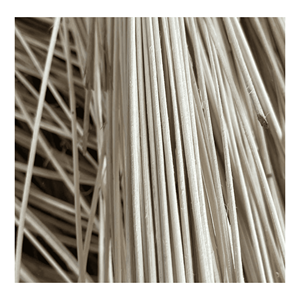 แกนหวายธรรมชาติขนาด 3 มม. ทำจากวัสดุหวายดิบ สำหรับสานตะกร้า เฟอร์นิเจอร์ งานเย็บปักถักร้อย และงานฝีมือ นำเข้าจากเวียดนาม - Product Image 1