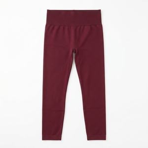 Wholesale <b>Red</b> Seamless Yoga <b>Leggings</b> <b>Women</b> High Waist Tight Fitness Workout Gym Pants - Product Image 6