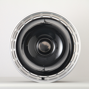 Jantes en alliage d'aluminium de haute qualité de 22 pouces 5x112, noir poli, lèvre argentée, forgées, légères, pour Rolls <span class=keywords><strong>Royce</strong></span> - Product Image 5