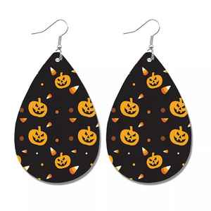 Boucles d'oreilles tendance en forme de goutte d'eau pour femmes, clous d'oreilles abstraits, pendantes, bijoux fantaisie pour femmes - Product Image 1