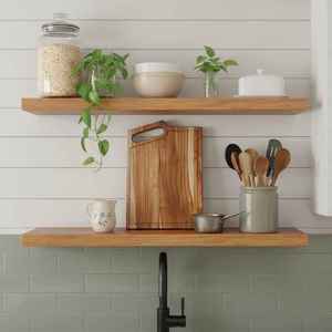 Eco Friendly Solid Wood Kitchen Cutting <b>Board</b> with Built In Handle for Daily Cooking Food Preparation and Serving Chopping <b>Board</b> - Product Image 3