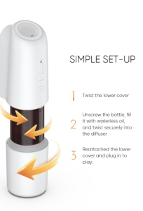 Vente chaude App Control Dispositif parfumant Mur Plug-in Parfum Aroma Diffuseurs Bluetooth <span class=keywords><strong>D</strong></span>ésodorisant pour la maison - Product Image 3