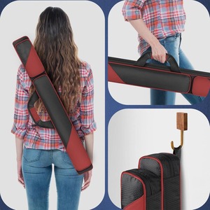 Best Quality Snooker Billiard <b>Stick</b> Bag Soft Rexine/Cordura Material Custom Logo Labels Adjustable Shoulder Strap XL XXL XXXXL - Product Image 2