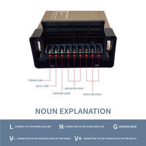 SKD热卖防雨500W 12v发光二极管电源，用于带双开关电源的发光二极管标牌照明 - Product Image 3