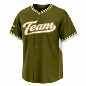Camiseta de Béisbol Deportiva Personalizada |   Tela Transpirable con Impresión Digital por Sublimación |   Acabado Cosido |   Proveedor OEM - Product Image 2