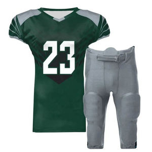 ชุดกีฬาอเมริกันฟุตบอลแบบระบายอากาศได้ ชุดอเมริกันฟุตบอลแบบสั่งทำพร้อมแผ่นรองไหล่ ชุดอเมริกันฟุตบอล - Product Image 1