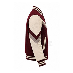 Veste Letterman sur mesure confortable pour homme, manches longues, respirante, pour l'hiver, en vente en ligne - Product Image 2