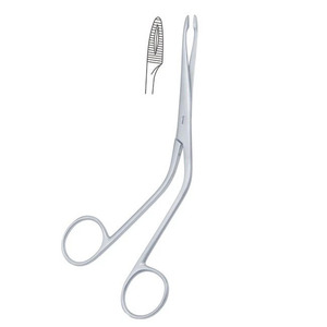 Pinces nasales Jamso Industries, taille personnalisée, modèle standard, mâchoire dentelée, instrument chirurgical ORL JI-4017, certifié CE, classe II - Product Image 4