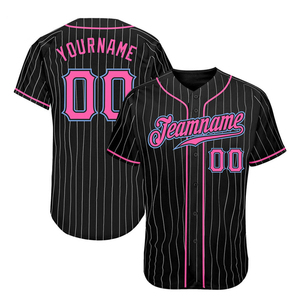 Maillot de baseball professionnel personnalisé par sublimation, tenue d'équipe, uniforme athlétique entièrement boutonné, fabricant en gros, maillots à faible MOQ - Product Image 5