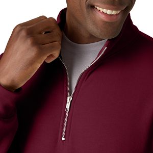 Pull tricoté personnalisé à col zippé pour hommes et femmes, sweat-shirt décontracté à manches longues pour le golf et les activités de plein air, uni, vierge, OEM, vente en gros - Product Image 5