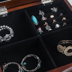 Armadio Portagioie con Cassetti e Specchio, Mobile Contenitore Organizzatore per Natale - Product Image 2