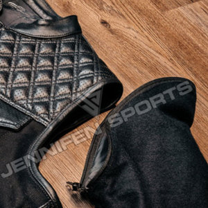 Veste Courte en Cuir pour Homme Personnalisée de Haute Qualité, Coupe-Vent, Décontractée, Respirante, pour Moto, Hiver, Vente Chaude en Gros - Product Image 4