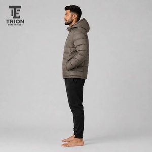 Vestes matelassées pour hommes avec logo personnalisé, vente en gros, fabrication de haute qualité, nouveau style, meilleur matériau, prix abordable, vestes matelassées pour hommes OEM - Product Image 4