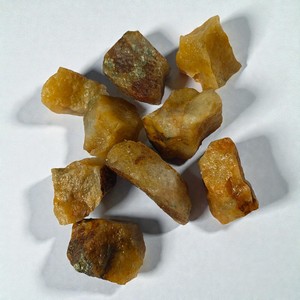 Pierre de guérison naturelle brute en aventurine jaune, pierres précieuses brutes dorées profondes pour le Reiki, l'équilibrage du chakra du plexus solaire, la méditation et la décoration - Product Image 2