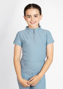 Chemise de base pour l'équitation pour enfants, tissu extensible doux, longue durée de port, confortable, haute qualité, couches de base pour l'équitation OEM - Product Image 5