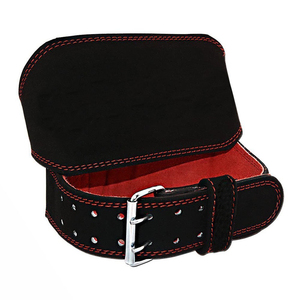 Custom Made Weight Lifting Workout <b>Back</b> <b>Support</b> Power Belt Leather/sheep Skin Non-slip Premium Quality Powerlifting Solid Color - Product Image 6