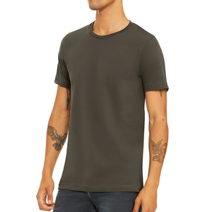 100% Cotton Hip Hop <b>Longline</b> Crewneck <b>T</b>-<b>Shirt</b> Pre Shrunk <b>T</b> <b>Shirt</b> for <b>Man</b> - Product Image 2