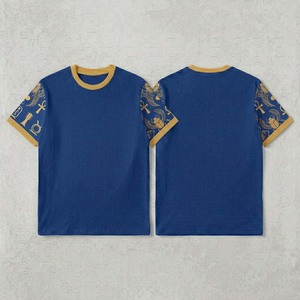 Camiseta Deportiva Casual para Hombre, Ligera, 100% Algodón, Manga Corta, Absorbe la Humedad, Anti-Pilling, Corte Holgado - Product Image 3