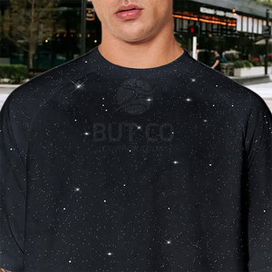 Most Popular Plus Size Rhinestone T-Shirt Custom Made New Style Rhinestone T-Shirt O-Neck Rhinestone T-Shirt - Product Image 5