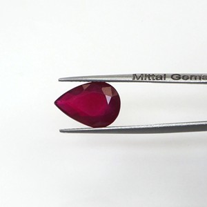 Perles de rubis naturels de Bangkok 28,53 carats, pierre précieuse de rubis naturel taillée en facettes, prête à l'emploi pour la création de bijoux - Product Image 2