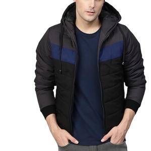 Logotipo personalizado gratis Nuevo diseño Elegante Venta caliente de alta calidad de invierno de los hombres impermeable Bomber Jacket Flight Jacket Down Parka Jacket - Product Image 2