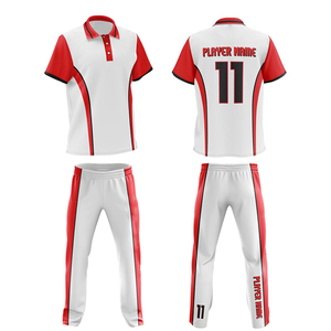 Uniforme de Cricket de Poliéster Personalizado, Ropa de Entrenamiento para Adultos, Diversas Tallas y Colores, Transpirable, de Secado Rápido, Ropa Deportiva de Alto Rendimiento - Product Image 4