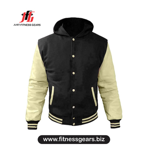Veste en chenille de haute qualité, veste varsity homme et femme, veste de baseball personnalisée avec lettres. - Product Image 1