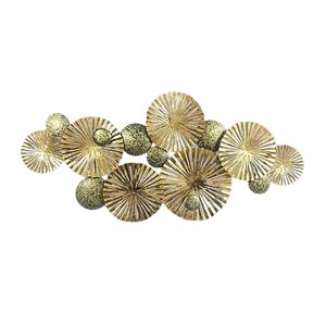 Wholesale <b>Framed</b> Metal Leaf <b>Wall</b> Decor Handcrafted Iron Foliage <b>Wall</b> Art Panel for Indoor Home Decoration Ornaments - Product Image 4