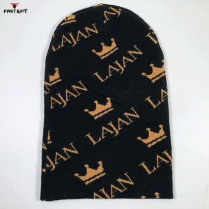 Cagoule de moto et de ski à motif imprimé, haute qualité, à un trou, noire, personnalisable, prix de gros - Product Image 4