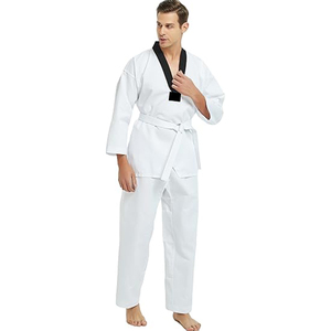 Uniforme de karaté personnalisé de haute qualité, en coton respirant et léger, personnalisable, best-seller des vêtements d'arts martiaux - Product Image 4