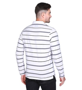 Camisas Polo Casuales de Hombre, Talla Grande, de Lujo, con Cuello Camisero, Manga Larga, Transpirables, Diseño Personalizado, Corte Ajustado, con Bolsillo - Product Image 6