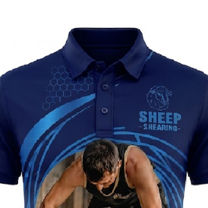 Vêtements de travail professionnels pour la tonte des moutons, en tissu doux et durable, sublimé, à longue queue, pour l'agriculture et la tonte en extérieur - Product Image 2