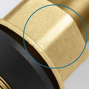 Sifone per lavabo bagno oro spazzolato con cestello filtro, accessorio per scarico lavabo - Product Image 2