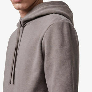 Custom Embroidery Logo Heavyweight Cotton <b>Oversized</b> <b>Hoodie</b> <b>Men</b> Manufacturer Clothing French Terry <b>Hoodie</b> Pullover - Product Image 2