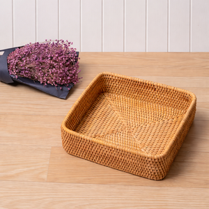 Fine crafted Lightweight Handmade Rattan <b>Basket</b> For <b>Bathroom</b> Laundry And Closet Organization Eco Friendly Natural Rattan <b>Baskets</b> - Product Image 6