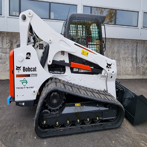 Minicargadora Bobcat original para cargadora compacta de orugas Caterpillar, maquinaria de movimiento de tierras de segunda mano, motor principal PLC en stock - Product Image 6