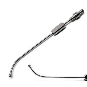 Manual Stainless Steel Dental Suction Cannula 4mm 6" Implant Sinus Surgical Instrument CE Certified Class I <b>Blush</b> Hospital - Product Image 2
