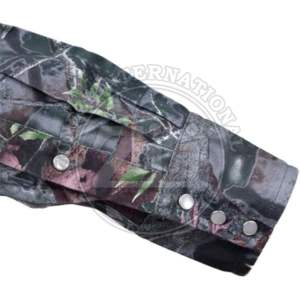 Chemises de soudage réfléchissantes à manches longues ignifuges ZUNEZI ZI-7098 2 FR, camouflage jungle, résistance à la chaleur 300-500°C, coupe régulière - Product Image 3