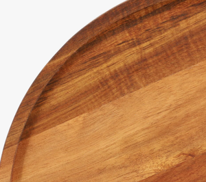 Wholesale Round Wooden Lazy Susan Turntable, 360 Degree Rotating Wood <b>Spice</b> Rack Organizer for Kitchen Countertop, Dining Table - Product Image 6